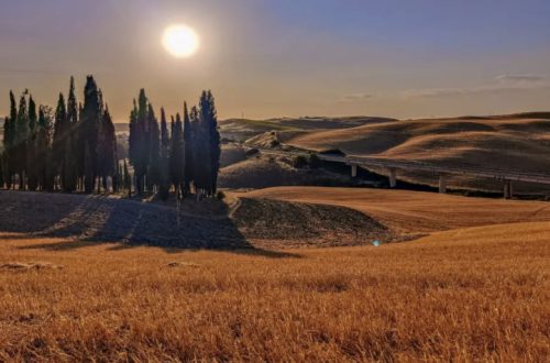 Hoe Val d'Orcia, Toscane te verkennen Val d'Orcia , een magische vallei in het hart van Toscane . U mag deze prachtige plek zeker niet missen tijdens uw reis naar Italië. Hier moet u Pecorino di Pienza-kaas proberen , een glas Vino Nobile di Montepulciano DOCG drinken en een bad nemen in de warmwaterbronnen van Bagno Vignoni .