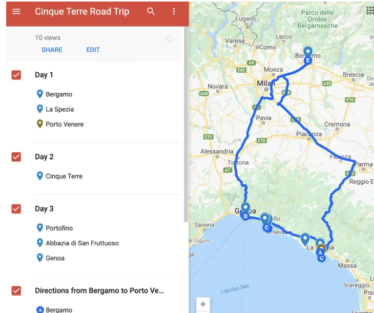 Hoe plan je zelf een roadtrip of reisroute met google-maps. Je gebruikt Google Maps vast wel eens om de weg te vinden, maar wist je dat je met de My Maps-app ook je eigen kaarten, routes en meer kunt maken?